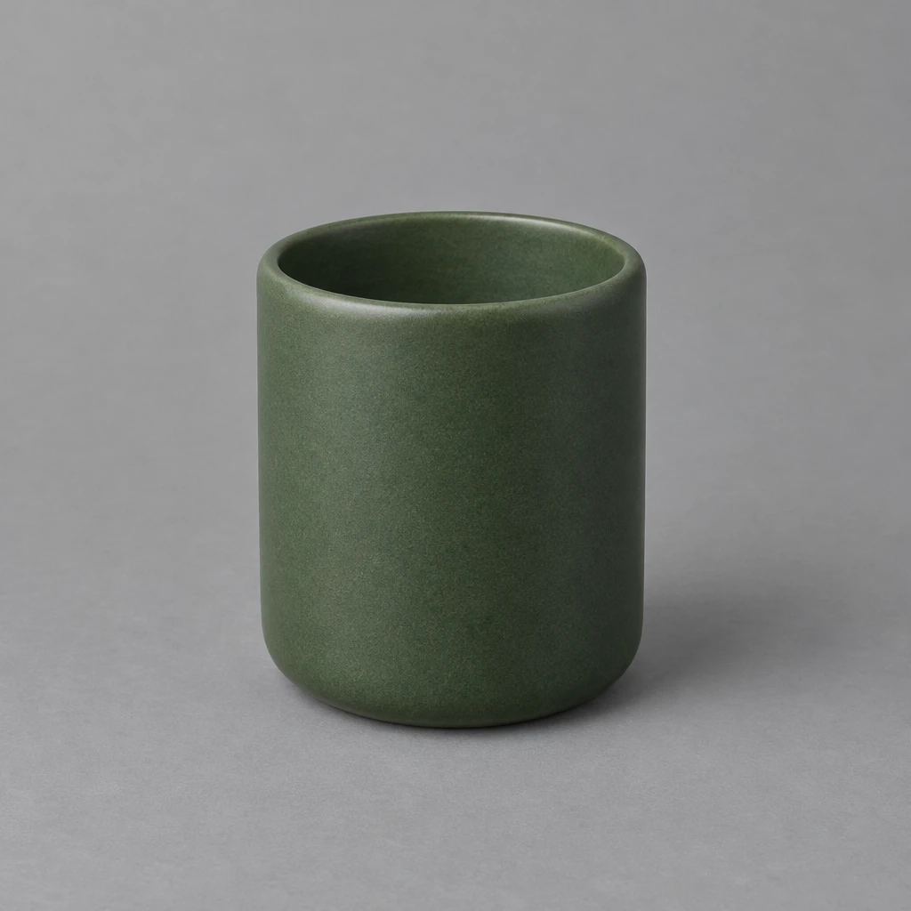 Fictional Forest green Pencil pot
